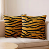Leopard Print Throw Pillow Covers (Set of 2)