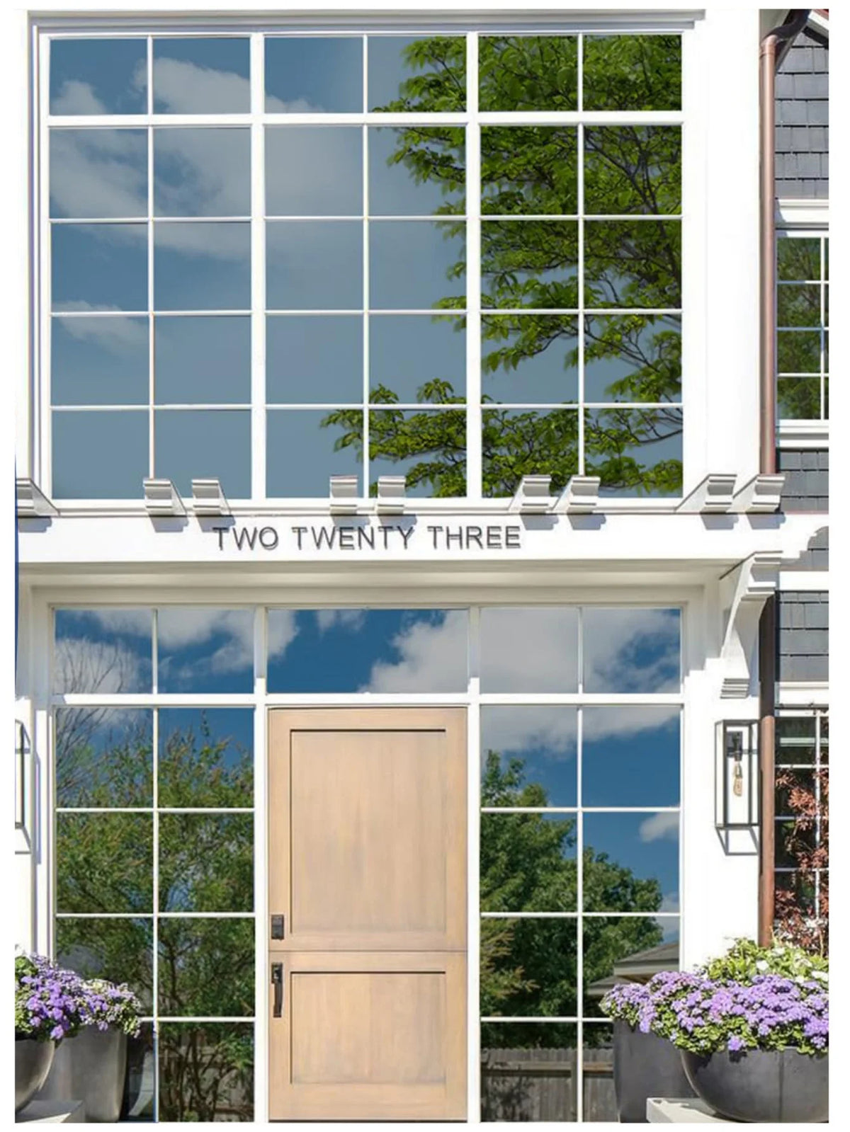 Reflective Privacy Window Film with Heat & UV Protection