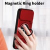 Rotating Magnetic Ring Phone Case with Kickstand for iPhone