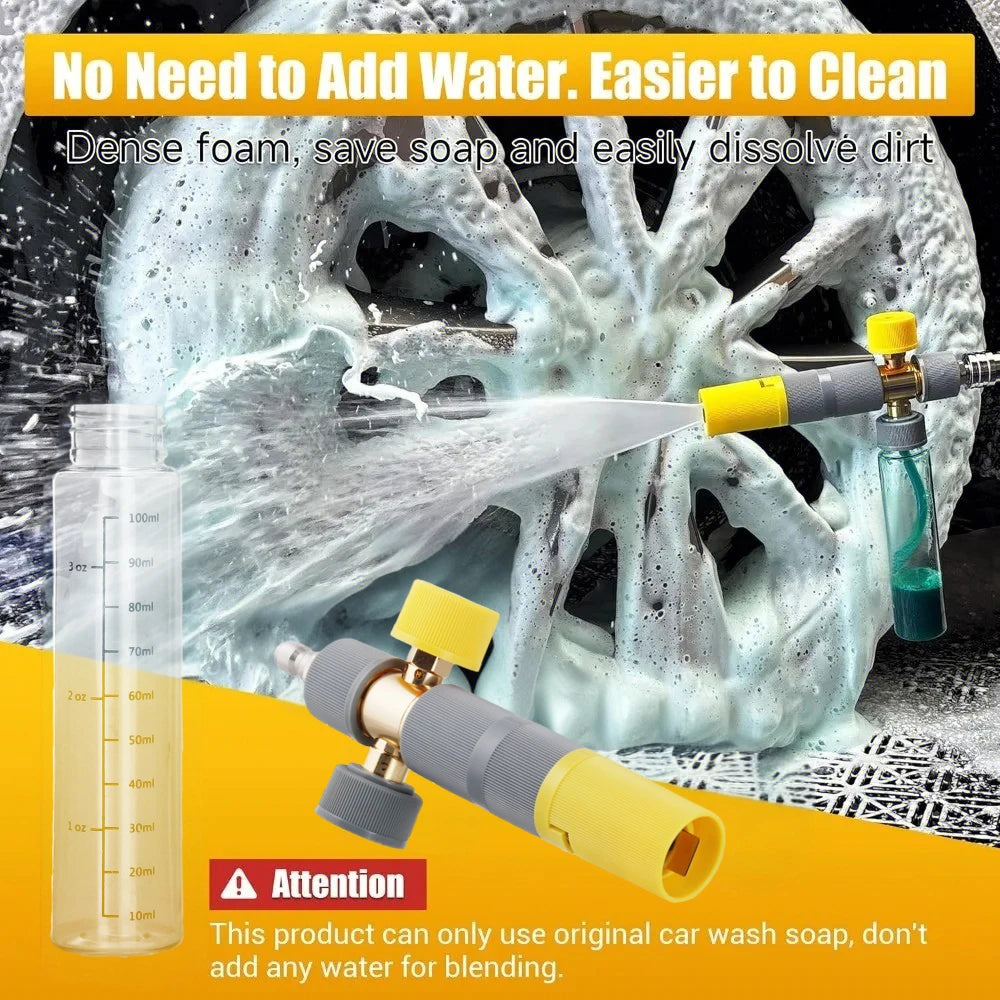 Professional Foam Lance with 1/4" Quick Connector for Pressure Washers