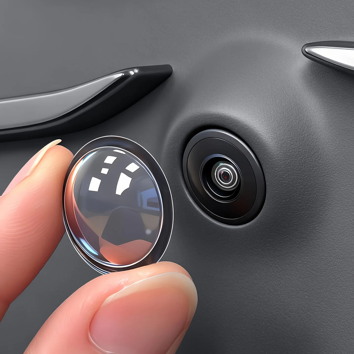 Universal 360° Car Camera Lens Protective Cover