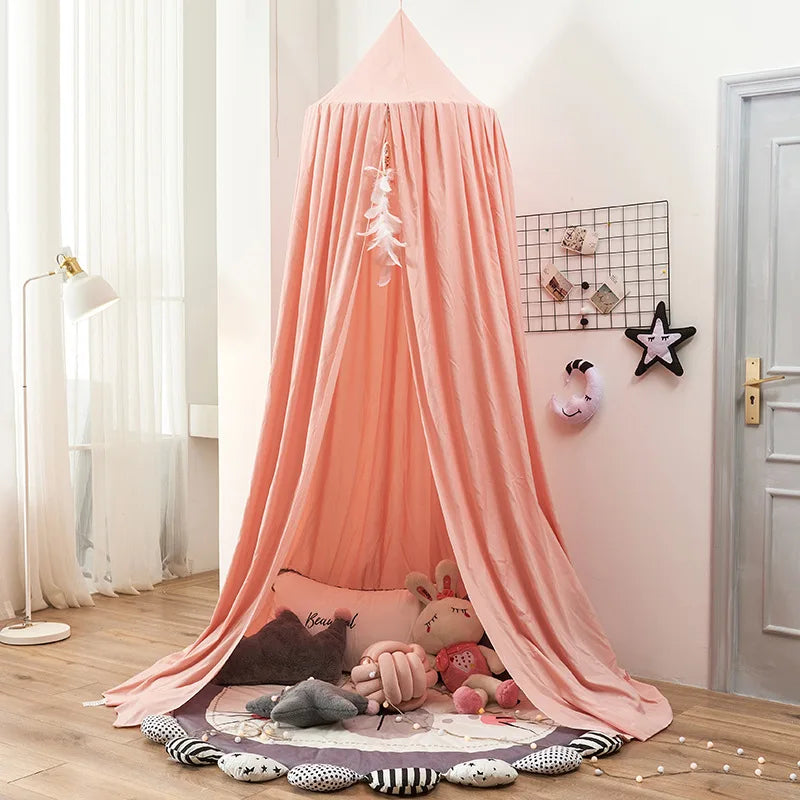 Princess Canopy Bed Net for Kids – Mosquito Protection & Dreamy Room Decor