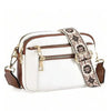 Compact Square Crossbody Bag with Adjustable Strap