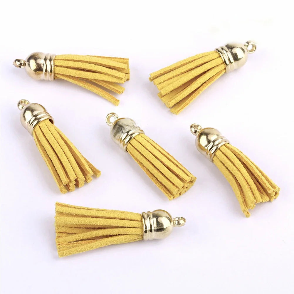 Suede Faux Leather Tassels for DIY Jewelry and Accessories