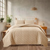 Lightweight Quilted Bedspread Set with Cloud Pattern