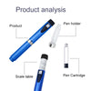 Reusable Metal Injection Pen - Adjustable Dosage 0-60 IU with Carrying Case