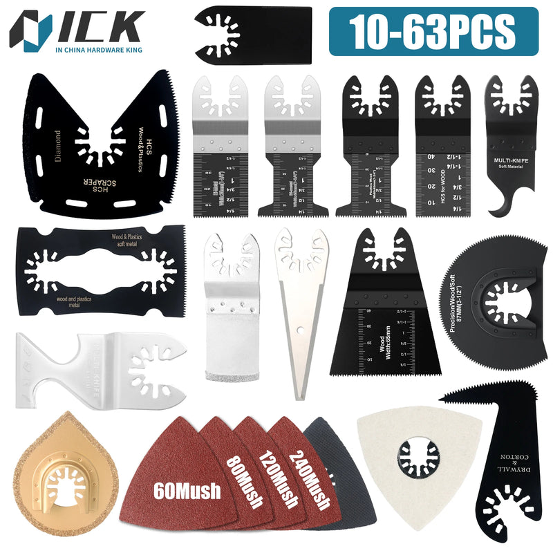 Oscillating Multi-Tool Blade & Accessory Set