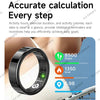 Sleek Smart Health Ring with Heart Rate & Sleep Tracking