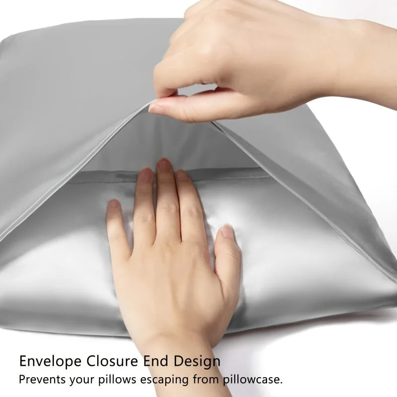 Satin Pillowcase Set of 2 – Silky Soft, Hair & Skin Friendly