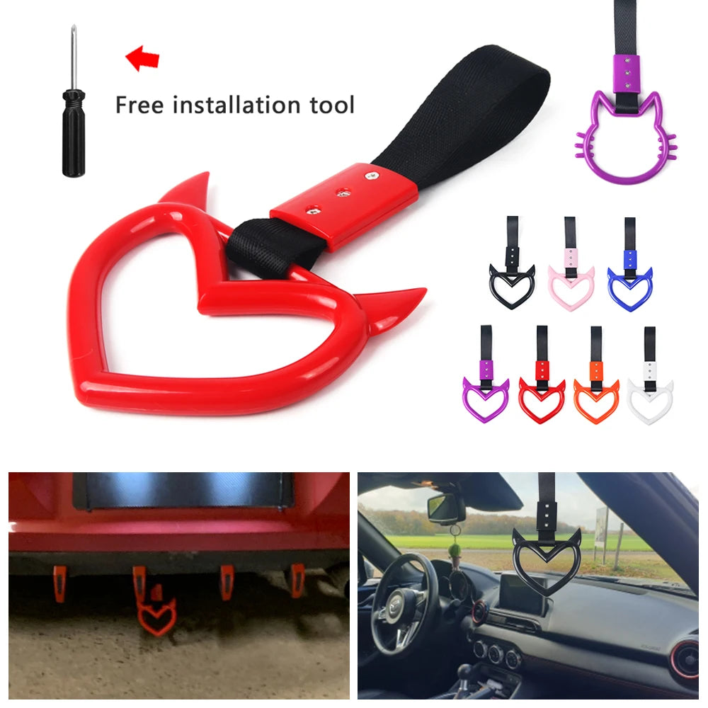 JDM Tsurikawa Drift Handle Strap for Car Interior or Rear Bumper