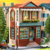 DIY Miniature Wooden Dollhouse Kit with Lighting