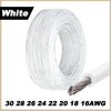 12-Color Tinned Copper Hookup Wire for DIY Projects