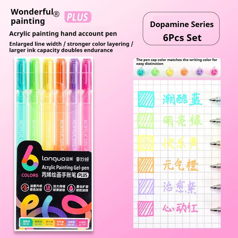 Vibrant Gel Pen Set – Smooth Writing for Art, Notes & Journaling