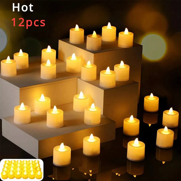 Flameless LED Tea Light Candles