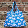 Foldable Eco-Friendly Shopping Bag with Cartoon Print