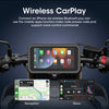 5/6.25 Inch Waterproof Motorcycle GPS with CarPlay and Android Auto