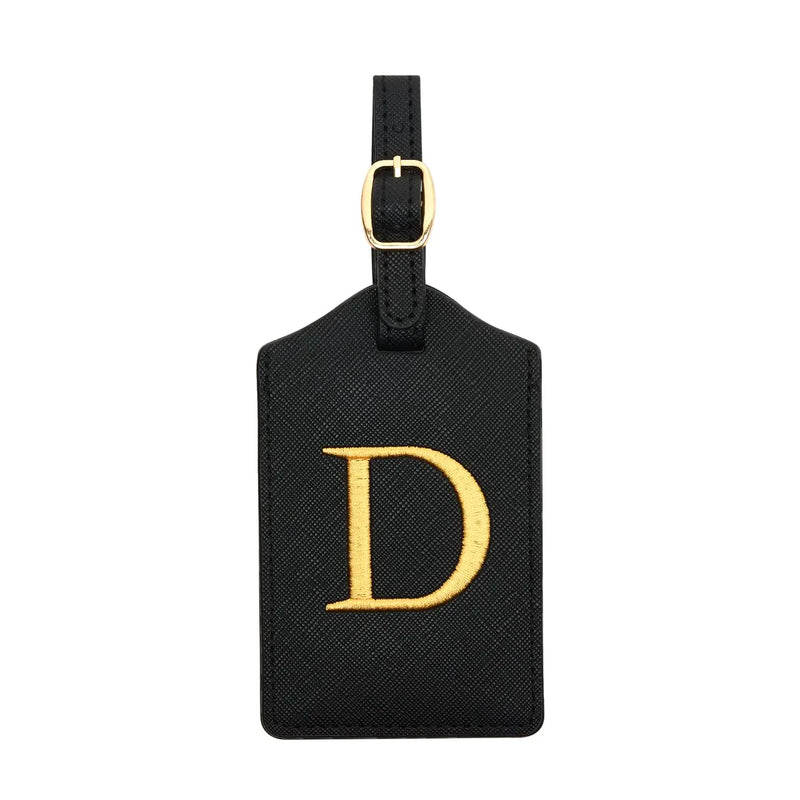 PU Leather Luggage Tag with Privacy Cover