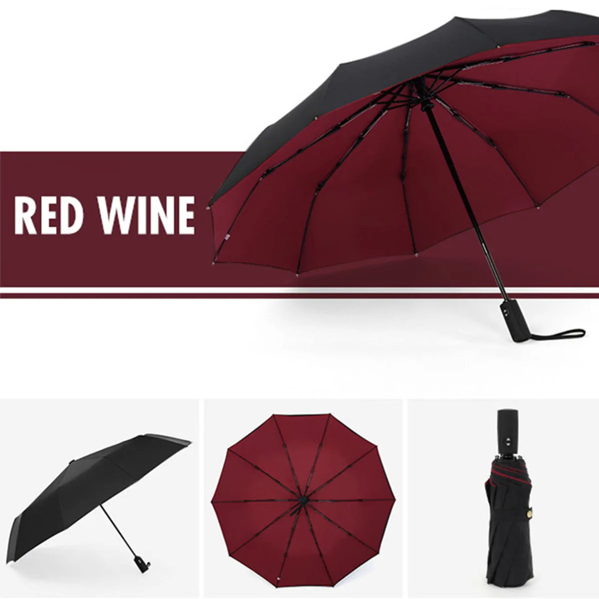 Windproof Double-Layer Fully Automatic Umbrella