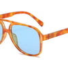 Gafas de sol piloto polarizadas oversize