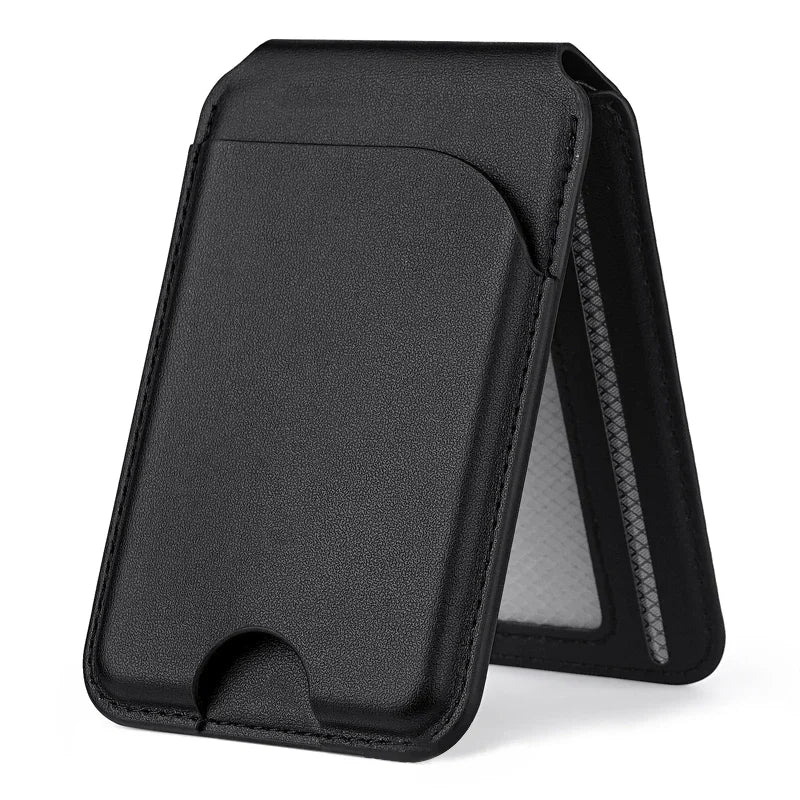 Portefeuille en cuir MagSafe avec support ajustable