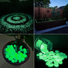 Glow-in-the-Dark Resin Pebbles for Garden & Home Decor