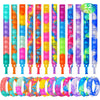 Pop-It Bracelet Fidget Set (12-Pack)