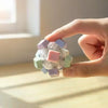 LED Fidget Keychain with 12 Click Buttons