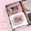 Waterproof Travel Makeup Bag with Clear Window