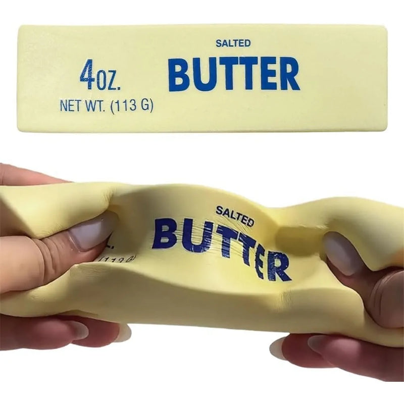 Slow-Rebound Butter Stress Squeeze Toy