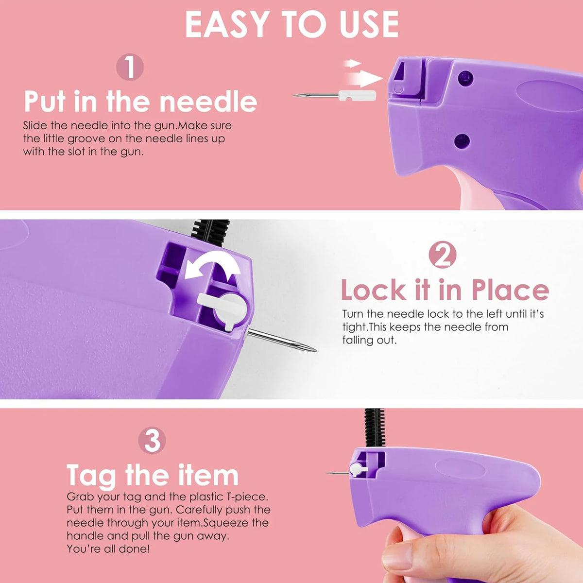 Mini Stitch Gun for Quick Clothing and Fabric Repairs