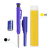 Precision Carpenter's Mechanical Pencil with Integrated Sharpener