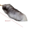 Plush Fox Tail Keychain