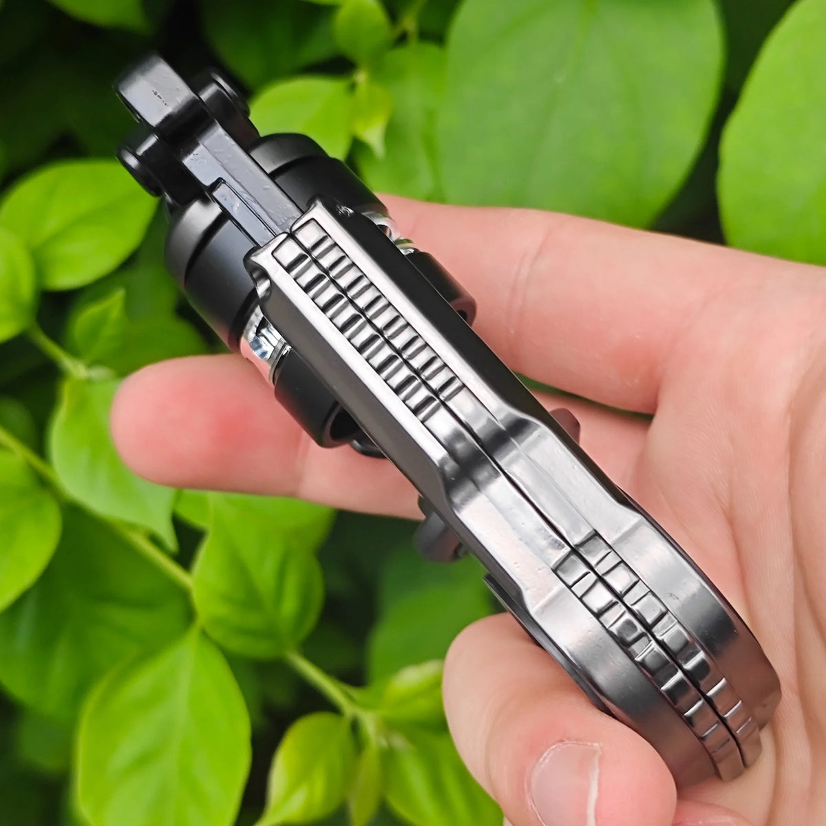 Precision Metal Fidget Slider with Ratchet Mechanism