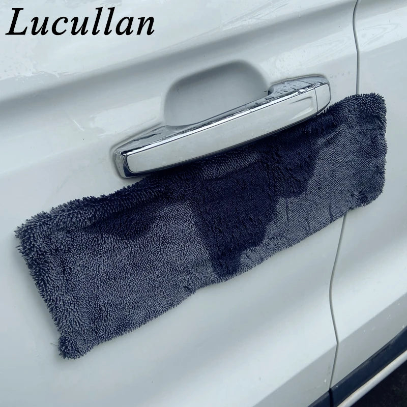 Serviette en microfibre magnétique pour séchage automobile