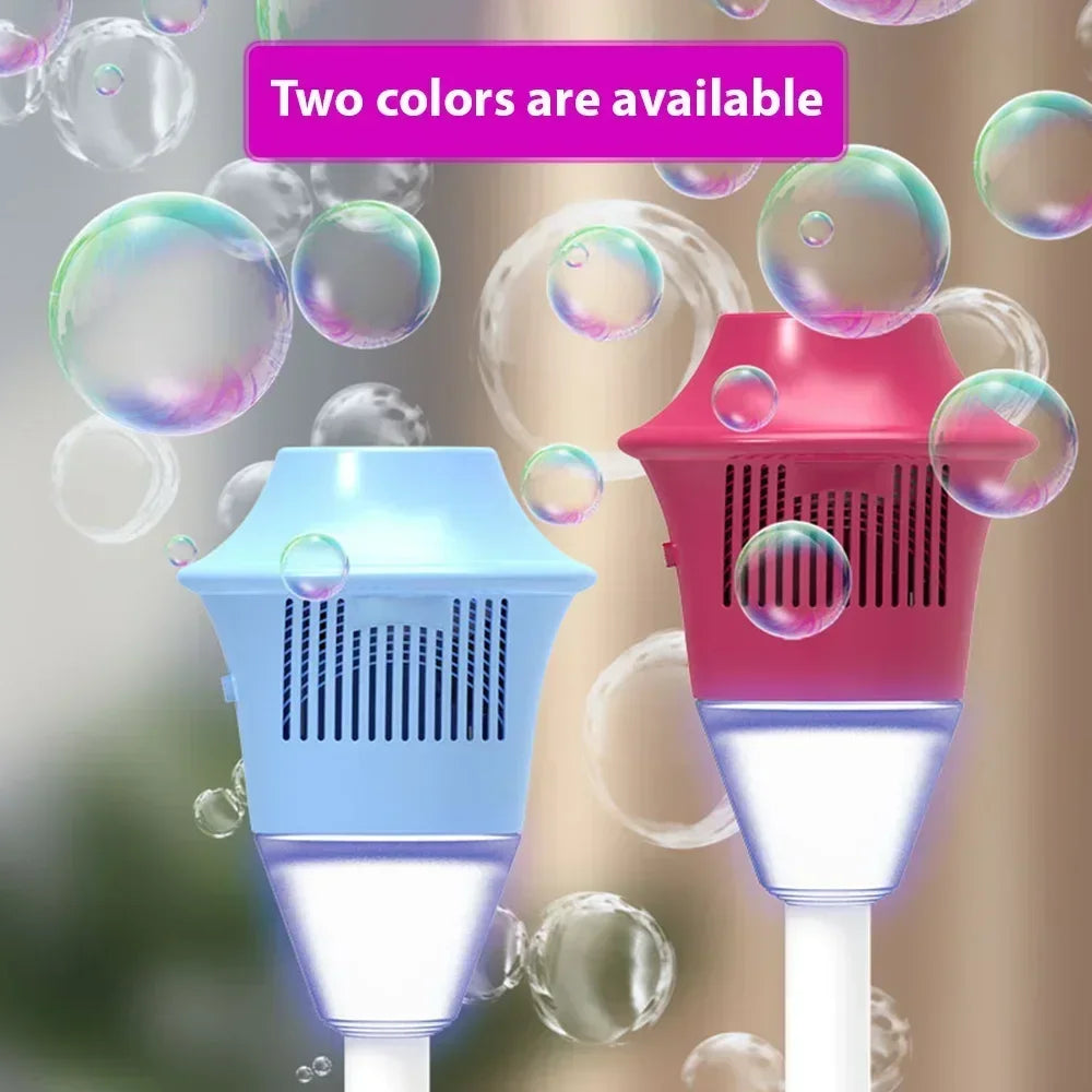 Stand Bubble Machine with Lights & Music for Outdoor Events
