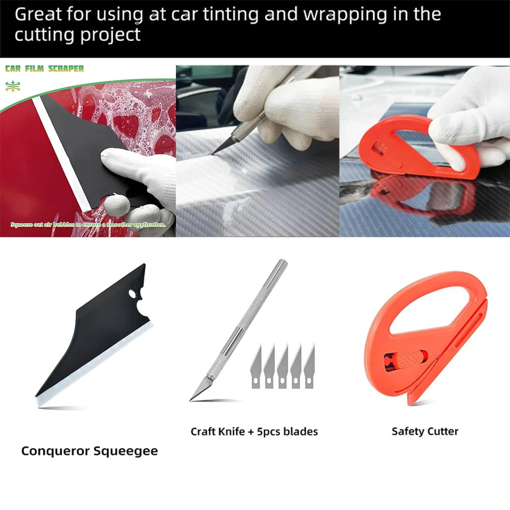 Complete Window Tint Installation Tool Kit