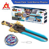 Infinity Nado Spirit Wind Panda Metal Spinning Top Set with Sword Launcher