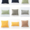 Geometric Plush Cushion Cover for Sofa & Bed