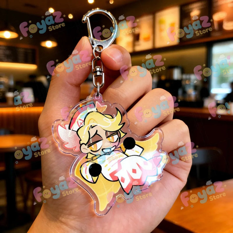 Anime Keychain Set: Abel, Lute, Vox & Baxter