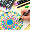 Dual-Tip Acrylic Paint Markers