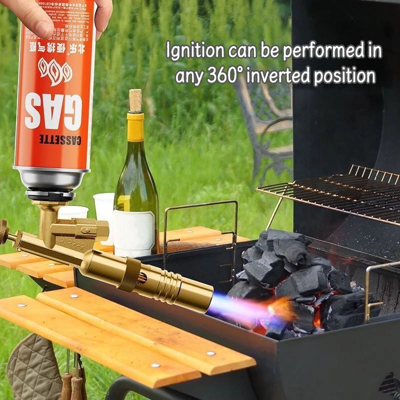 Portable Gas Torch with Adjustable Flame