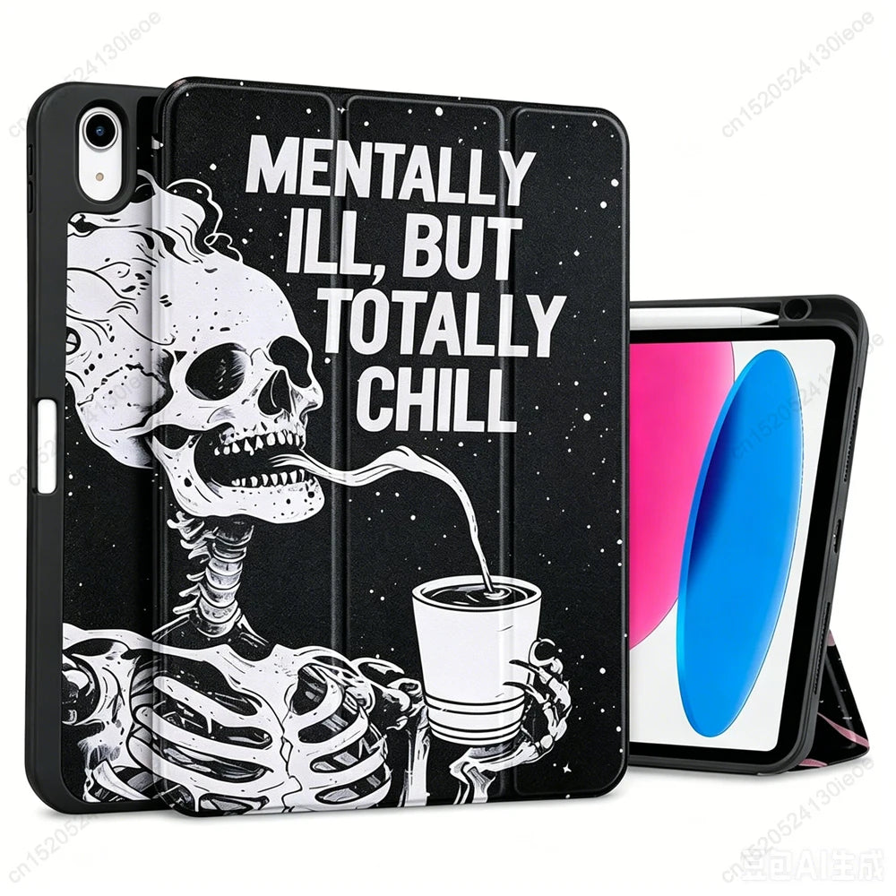 Premium Multi-Angle Stand Case for iPad with Pencil Holder