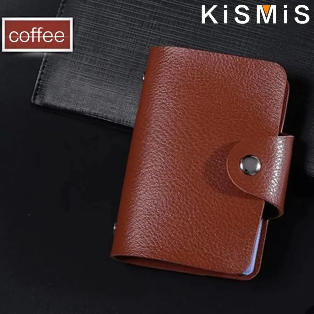 RFID-Blockierendes Leder-Karten-Wallet