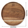 Natural Wooden Serving Tray for Home Decor