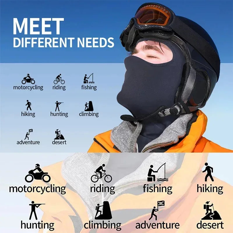 Quick-Dry Breathable Balaclava Full Face Mask