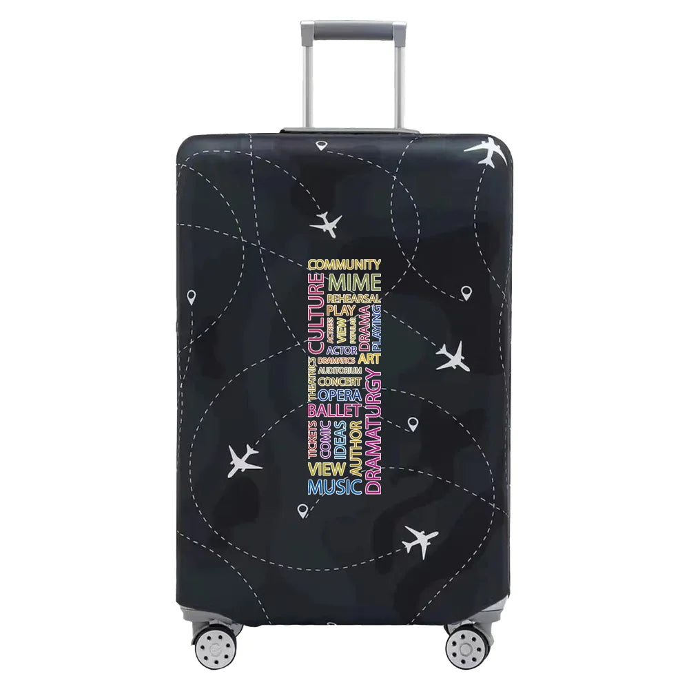 Stretch Fabric Luggage Cover for Suitcases (18-32 Inch)