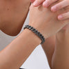 Vintage Stainless Steel Cuban Link Bracelet