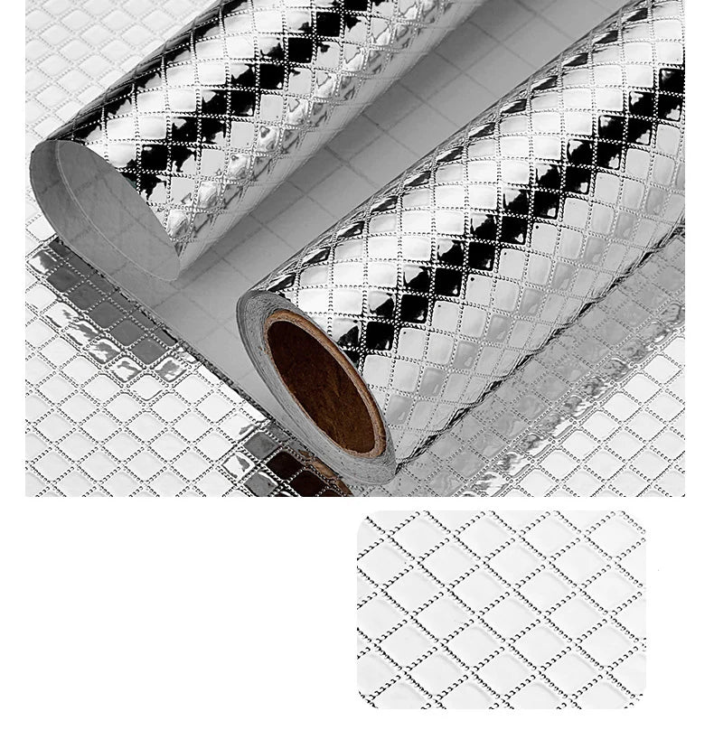 Self-Adhesive Aluminum Foil Stove Shield & Splash Guard