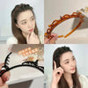 Twist Plait Hair Clip with Headband