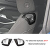 Carbon fiber interior trim kit for Chevrolet Camaro 2017+ featuring a textured vent piece.